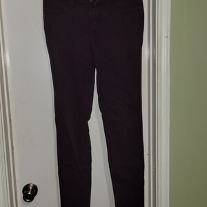 LILA RYAN Deep Burgundy Jeans